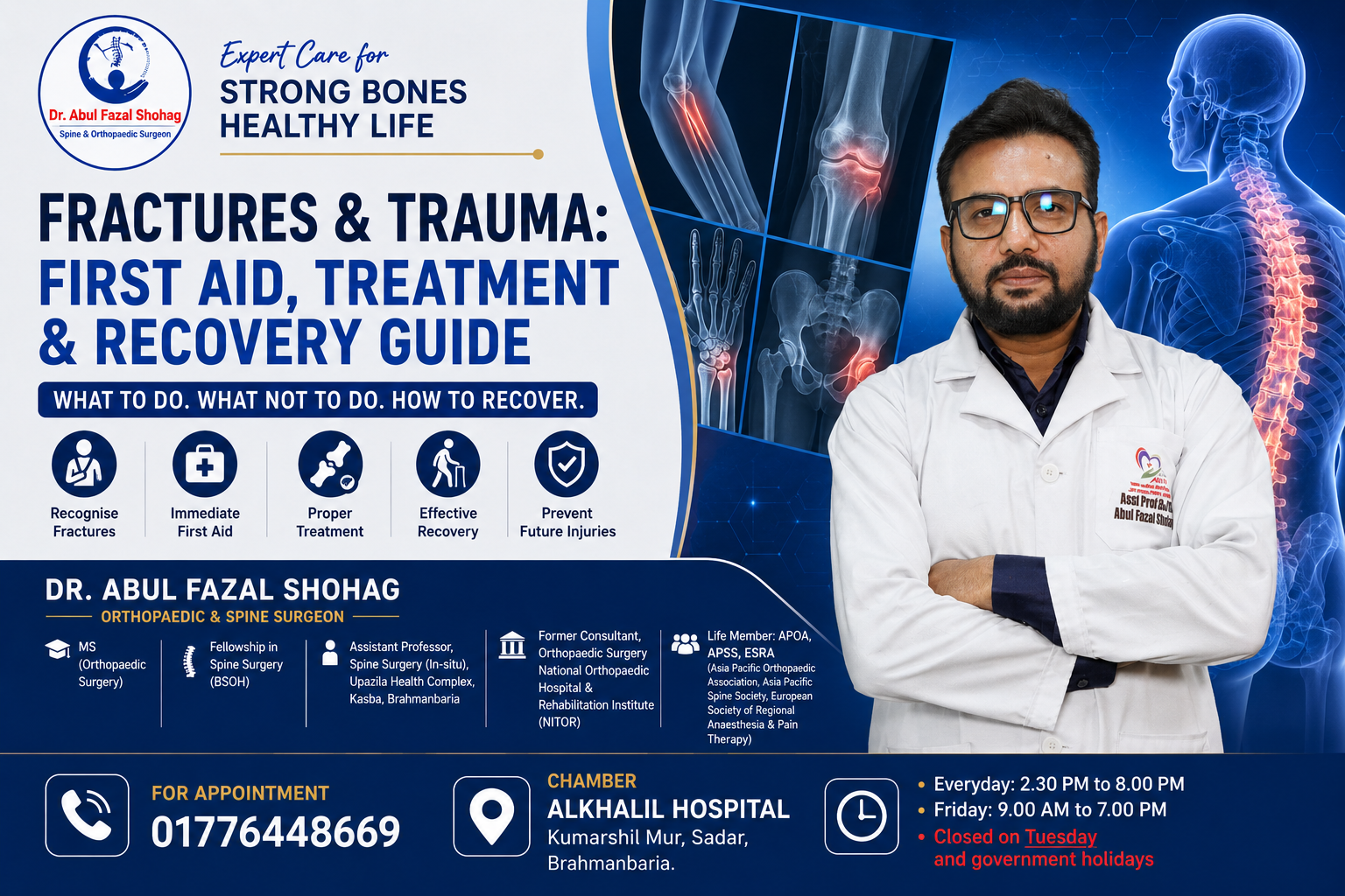 Fractures & Trauma: First Aid, Treatment and Recovery Guide